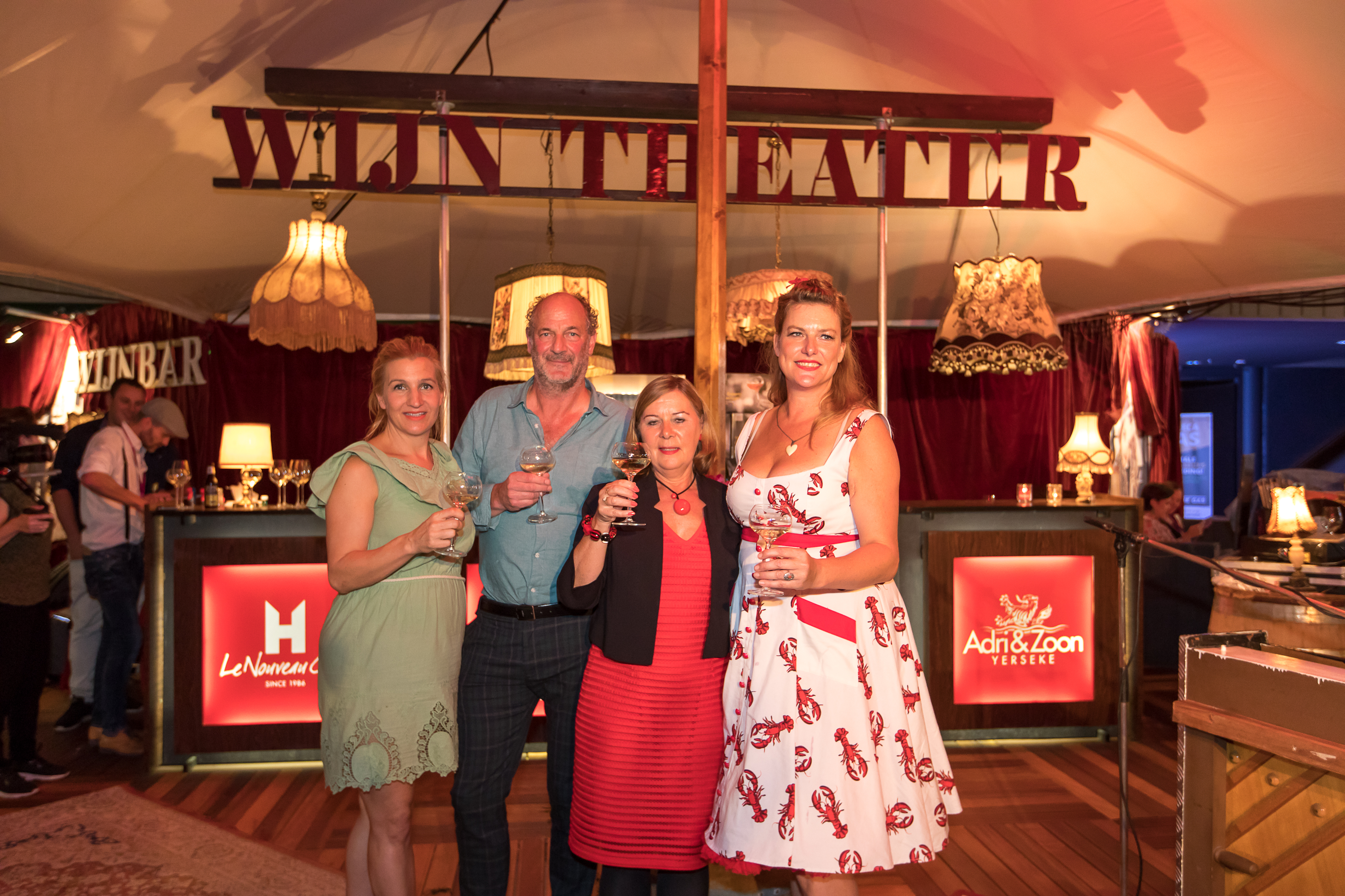 Wijntheater wijnvrouw van het jaar